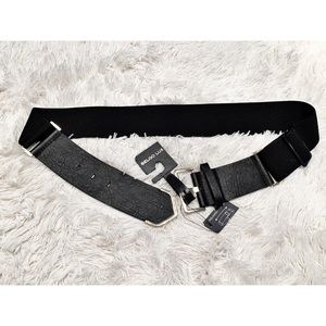 3/$30 🌟NWT Belgo Lux Black Stretch Belt​